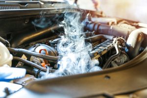 Why is my car steaming and overheating?